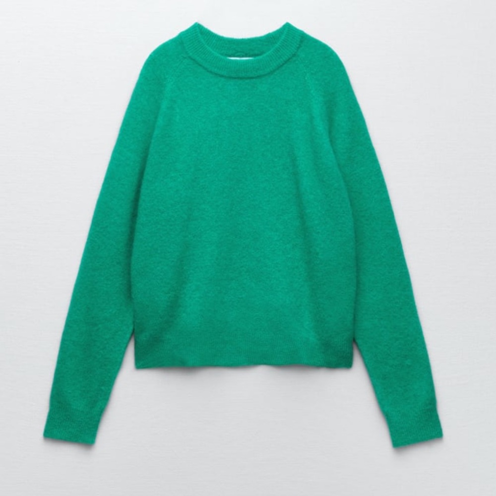 Zara Green Women's Sweater